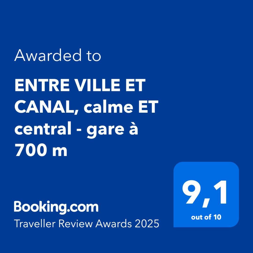 Entre Ville Et Canal, Calme Et Central - Gare A 700 M 纳博讷 外观 照片